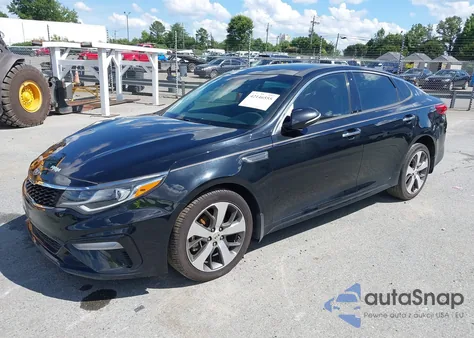 2019 Kia Optima S z USA, uszkodzony, nr VIN 5XXGT4L36KG335090